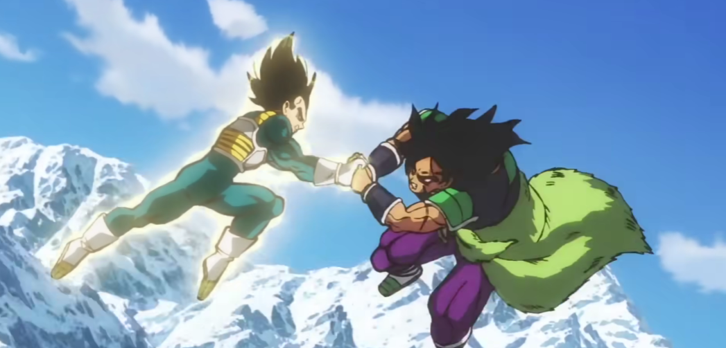 Frame from Dragon Ball Super: Broly